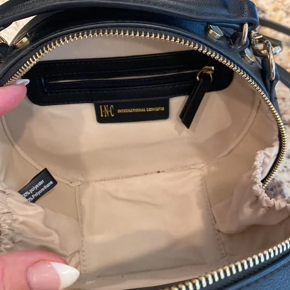 INC Leopard Cross Body Purse - Picture 2 of 6